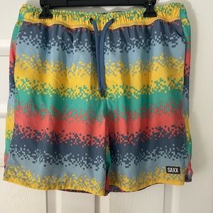 SAXX Oh Buoy 2 in 1 volley 7” swim trunks SIZE:XL